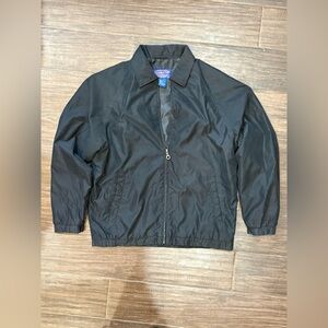 Pendleton Black WindBreaker Jacket Mens M